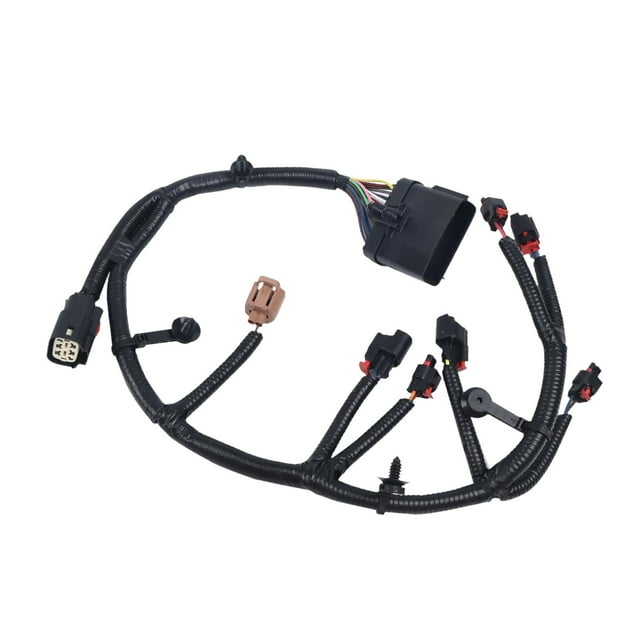 Arnés del inyector de combustible,Reemplazo de cableado de inyector premium 68087837AC,Pieza de reparación confiable del arnés de cableado del motor,Arnés de cables para inyectores de