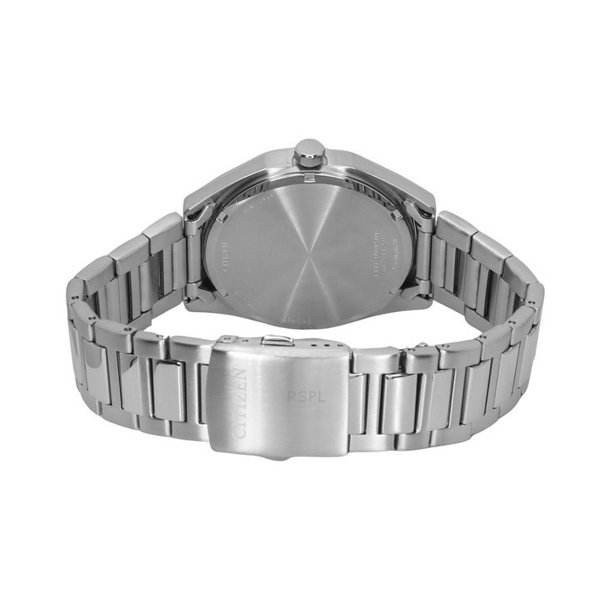 Citizen Eco-Drive Stainless Steel Black Dial BM7630-80E 100M Men's