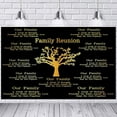 thumbnail image 3 of Family Reunion Backdrop for Family Party Decorations Cool Colorful Fashion Our Family Reunion Background Family Reunion Party Supplies Family Reunion Banner, 3 of 4