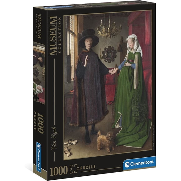 Rompecabezas Retrato los Arnolfini Clementoni 1000 piezas