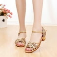 thumbnail image 2 of Youmylove Girls Children Kids Ballroom Tango Salsa Latin Dance Shoes Sandals Child Leisure Toddler Footwear, 2 of 2