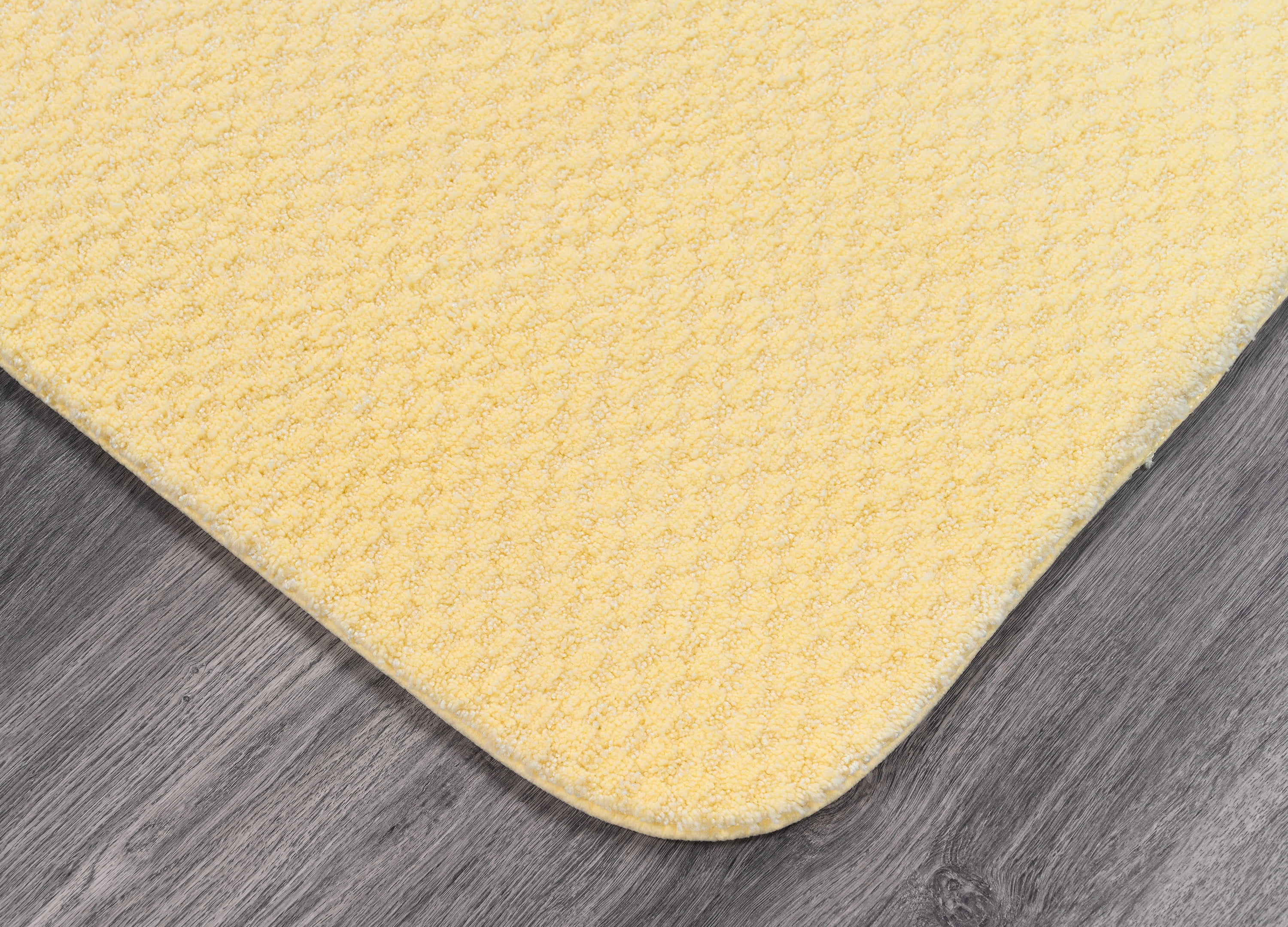 Garland Rug Cabernet Washable Nyon Rubber Ducky Yellow Bathroom Runner, 22" x 60"