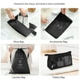 thumbnail image 5 of Livhil 8pcs Packing Cubes for Luggage Packing Organizers Packing Cubes Set for Travel (Black), 5 of 10