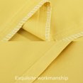 thumbnail image 3 of Flxxie 2 Pack 500 Thread Count Cotton Sateen Pillow Shams 20"x26" with 2" Flange, Standard, Yellow, 3 of 5