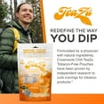 thumbnail image 3 of Teaza Herbal Energy Pouches Tobacco Alternative Nicotine Free Dip, Smokeless Alternative Snuff Healthy Chewing Dipping Creamsicle Chill (1 Pack) Premium Flavored Tobacco Free Chew, 3 of 7