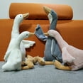 thumbnail image 5 of 40/50/60cm Goose Plush Toy Long Neck Soft Cute Animal Doll Hugging Pillow Sleeping Accompany Simulation Stuffed Animal Plush Doll Toy Throw Pillow Birthday Gift, 5 of 7