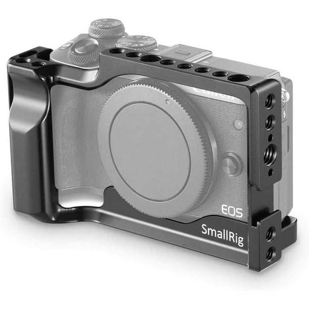 SMALLRIG Cage for Canon EOS M3 and M6 with Built-in Cold Shoe and
