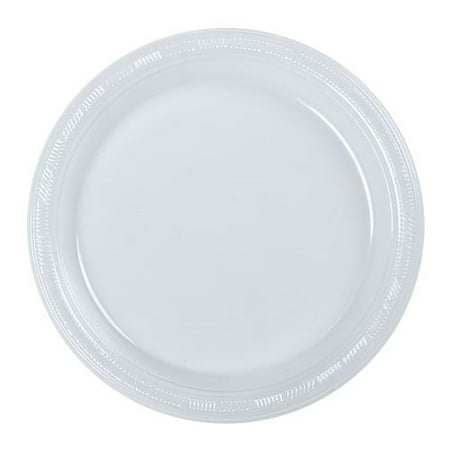 Hanna K Clear Plasticware Plastic Plate, Round, 9