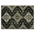 thumbnail image 2 of Addison Rugs Chantille Indoor/Outdoor Traditional Medallions Black Washable Rectangle Rug, 1'8" x 2'6", 2 of 6