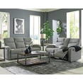 thumbnail image 5 of Signature Design by Ashley Trindwick 3-Piece Coffee Table Set with End Tables - Brown/Gun Metal Finish, 5 of 8