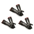 thumbnail image 1 of 6X Guantes de Alta Temperatura Guantes de Cocina Aislados con Parrillas para Barbacoa / Parrilla / Ahumador, 1 of 5
