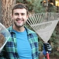 thumbnail image 1 of RXIRUCGD Horticultural Plastic 24 Tooth Rake Thickened And Cooked Rubber Agricultural Sanitation Rake Grass Sweeping And Leaf Falling Outdoor Special, 1 of 5