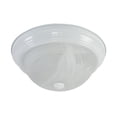 thumbnail image 4 of Yosemite Home Decor 2 Lights Flush Mount in White, 4 of 6