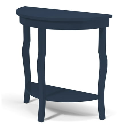Curved End Console - Kate and Laurel Lillian Half Moon Console Table