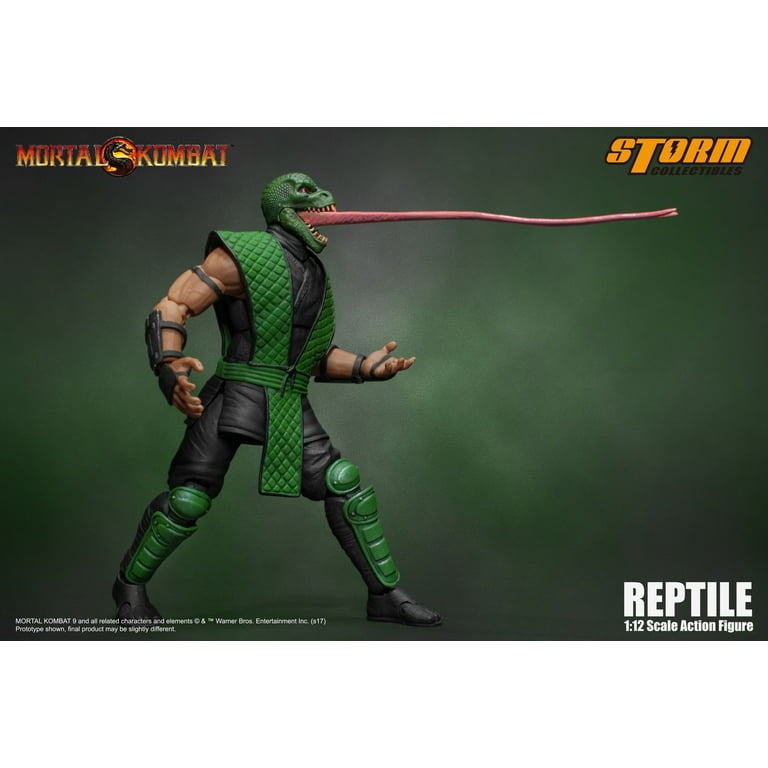 Storm Collectibles Mortal Kombat Reptile 1:12 Action Figure
