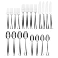 thumbnail image 2 of Oneida Bleeker 20-Piece Mirror 18/0 Stainless Steel Flatware Set (Service for 4), 2 of 9