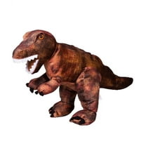 Plush Gear the T-Rex 16" Plush Toy Dinosaur Stuffed with Textured Fabric