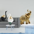 thumbnail image 2 of Figuras De Elefante Cisne, Adorno De Mesa, Artesanía, Decoración Para Parejas, Estatuas Para Estantería, Entrada, Dormitorio, Escritorio, Hogar., 2 of 8