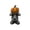C, variant on Pnmtdaia Halloween No See Evil Kneeling Pumpkin Skeleton Ornament, Spooky Resin Statue Covering Eyes for Halloween Themed Tabletop Countertop Display Decor