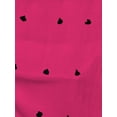thumbnail image 3 of eloria Women's Wrap With Black Tassel Cotton Stole Color: Magenta, 3 of 4