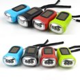 thumbnail image 3 of Mini Solar Hand Crank Plastic LED Flashlights solar camping Night Light for Outdoor Camping Hiking, 3 of 9