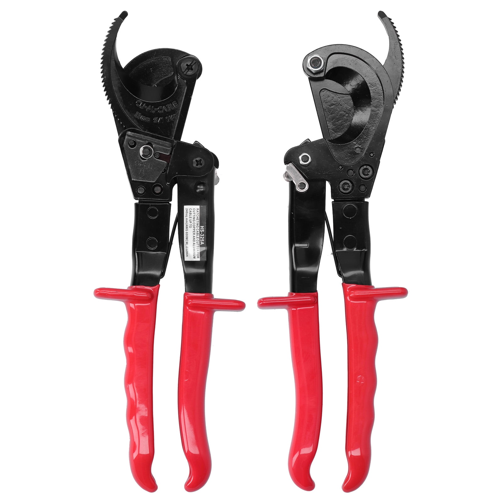 Crimping Tool with Ratchet,Ratcheting Cable Cutters， Ratchet Crimping Tool Wire Terminal Crimper Plier HS-325A