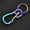 Multi-Color, variant on Titanium Carabiner Key Chain Holder Titanium Heavy Duty Carabiner Keychain EDC Quick Release Hooks With Titanium Key Ring
