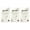 White, variant on SIM Card Adapter KIT 3-Pack by R-SIM (9 Total Adapters: Nano to Micro, Nano to Regular, Micro to Regular) with SIM Extractor/Pin Ejector (Black)