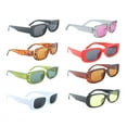 thumbnail image 4 of 8Pcs Small Frame Vintage Sunglasses Casual Retro Style Rectangular Sunglasses for Men Women, 4 of 14