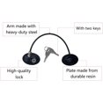 thumbnail image 3 of 2 Pack Refrigerator Door Locks，Freezer Door Locks，File Drawer Cabinet Locks by REZIPO Black with 4 Keys, 3 of 7