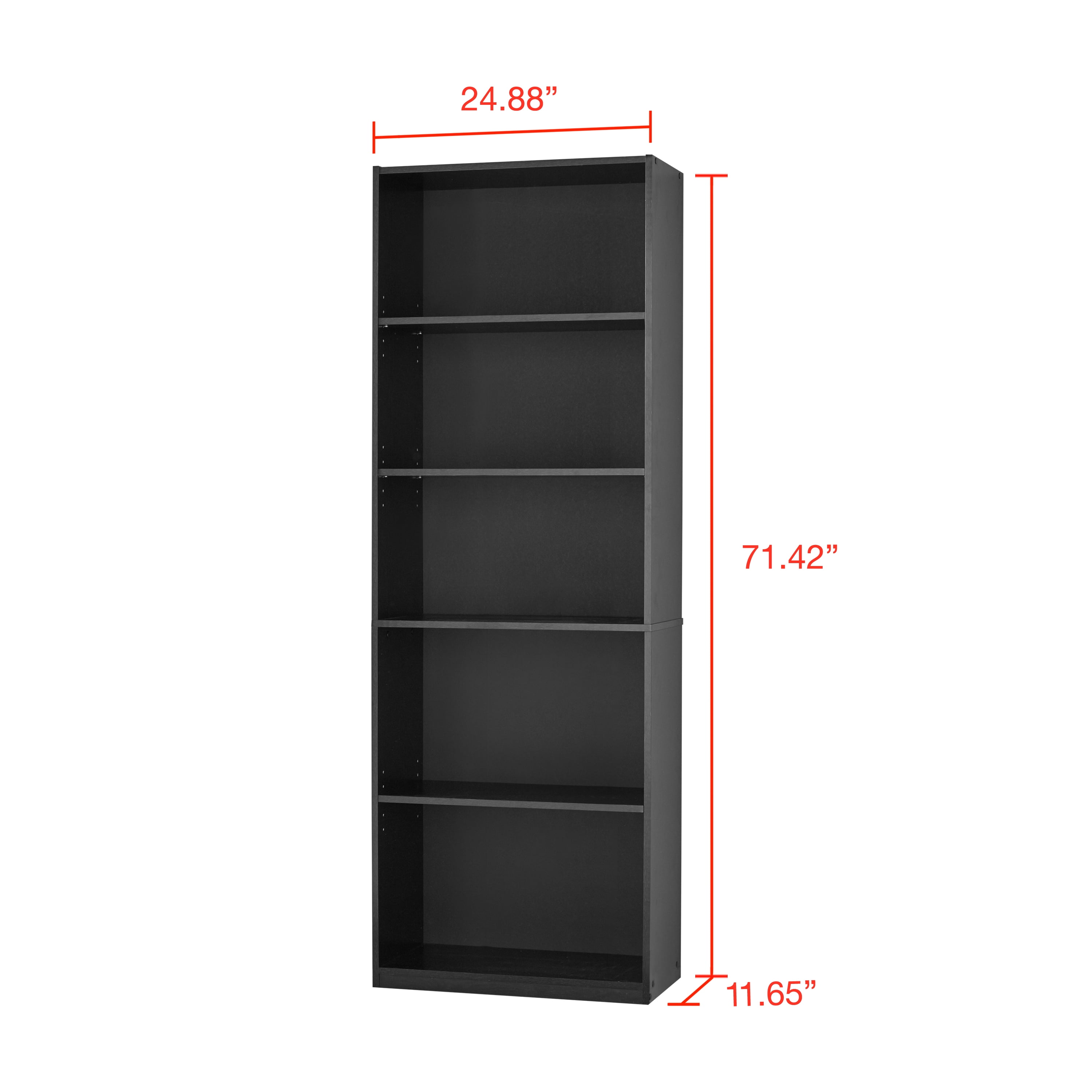 Details about   Bookcase 9-Shelves Bookshelf DIY Home Office Storage Furniture Display USA h 05