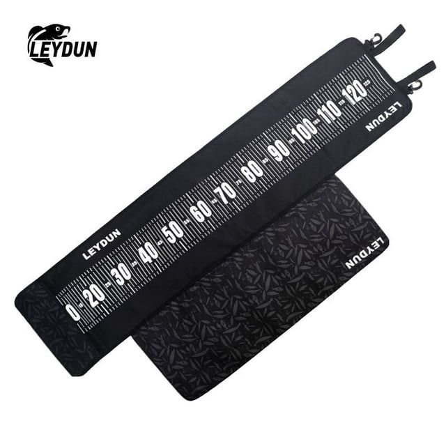 125cm Fish Measure Mat Fishing Tools Comes with Measuring Ruler And Padded Kneeling Base Fishing Tackle Tool Fish Measure Mat