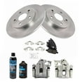 thumbnail image 2 of TRQ Rear Brake Calipers Ceramic Pads & Rotors Fits 2008-2015 Scion xB BKA19229, 2 of 6