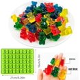 thumbnail image 2 of Gummy Candy Molds - Silicone Gummy Bear/Dinosaur/Fruit Snack Molds for Kids With 2pcs Dropper,Non-stick and Bpa Free for Mini Candy Chocolate Gummies Baking, 2 of 10