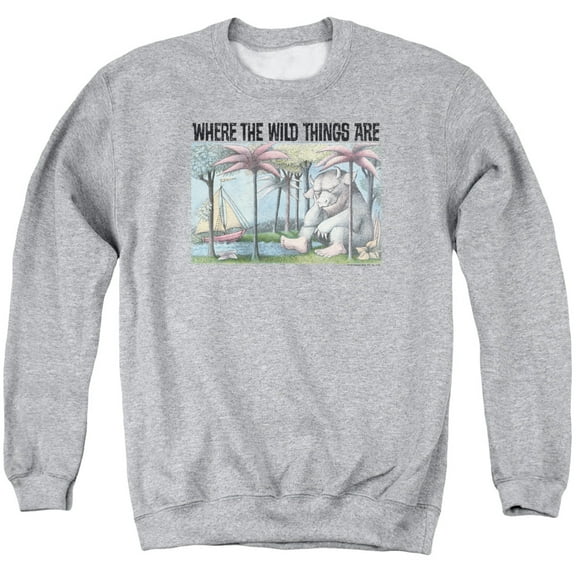 Where The Wild Things Are - Cover Art - Crewneck Sweatshirt - Small