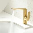 thumbnail image 3 of Luxury Bathroom Faucets Basin Mixer Sink Faucet Gourmet Washbasin Tapware Hot Cold Water Tap Brass Chrome Black Brushed Gold -Modern  Design, 3 of 7