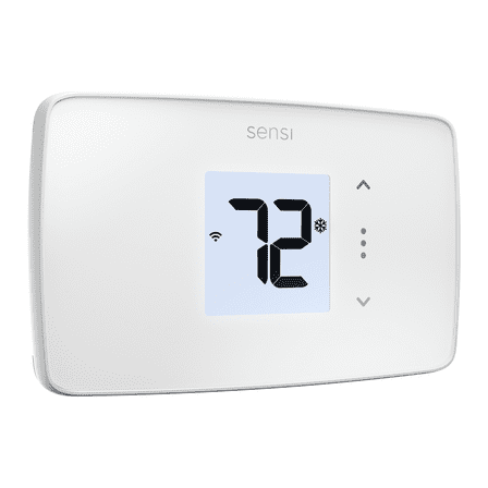 Emerson Sensi Lite Smart Thermostat, Programmable Wi-Fi Thermostat, 1 Count WHITE