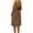 Coffee, variant on Horkkom Midi Dresses for Women Sleeveless Beach V Neck Backless Dresses Flowy Loose Summer Dresses, S-3XL