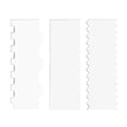 thumbnail image 1 of 3 piezas de raspadores para pasteles, raspador transparente para glaseado de pasteles, raspador para glaseado de crema de mantequilla, raspador para alisar bordes de pasteles a rayas, 1 of 8