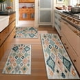 thumbnail image 2 of Kitchen Rugs Sets of 3 Non Slip Washable Kitchen Mats for Floor, Waterproof Kitchen Runner Rug, Floor Mat Carpet for Entryway, Laundry, Sink, Hallway, Bathroom, 2 of 12