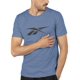 thumbnail image 5 of Playera Reebok Hombre Basic Cotton Tee Azul Entrenamiento azul L, 5 of 8