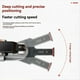 thumbnail image 3 of Juego de 5 Hojas de Oscilantes de 31 mm, Multiusos, de Precisión, con Dientes Curvos, Bimetálicas, para Multiherramientas, B, 3 of 5