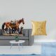thumbnail image 2 of Estatua De Caballo, Adorno Artístico, Decoración De Escritorio, Colección, Escultura De Resina, Figura, Funda De Almohada, Decoración Del Hogar, Elegante Funda De Cojín Para Sofá, Funda, 2 of 8