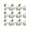 White, variant on 12 Pack Mini Artificial Foam Pumpkins 5.4cm Small Fake Fall Pumpkins for Thanksgiving Halloween Table Decor DIY Craft Photo Props