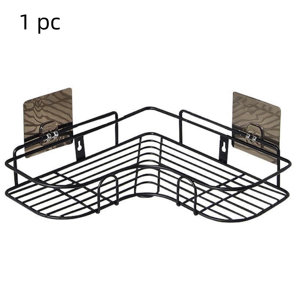 Corner Shower Caddy Shelf, Happon 1 Pack Bathroom Organizer Wall Mounted Shelves for