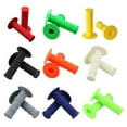 thumbnail image 3 of 2Pcs Anti-slip Motorcycle Handlebar Cover Grips Sleeve Motorbike Accessories-White, 3 of 8