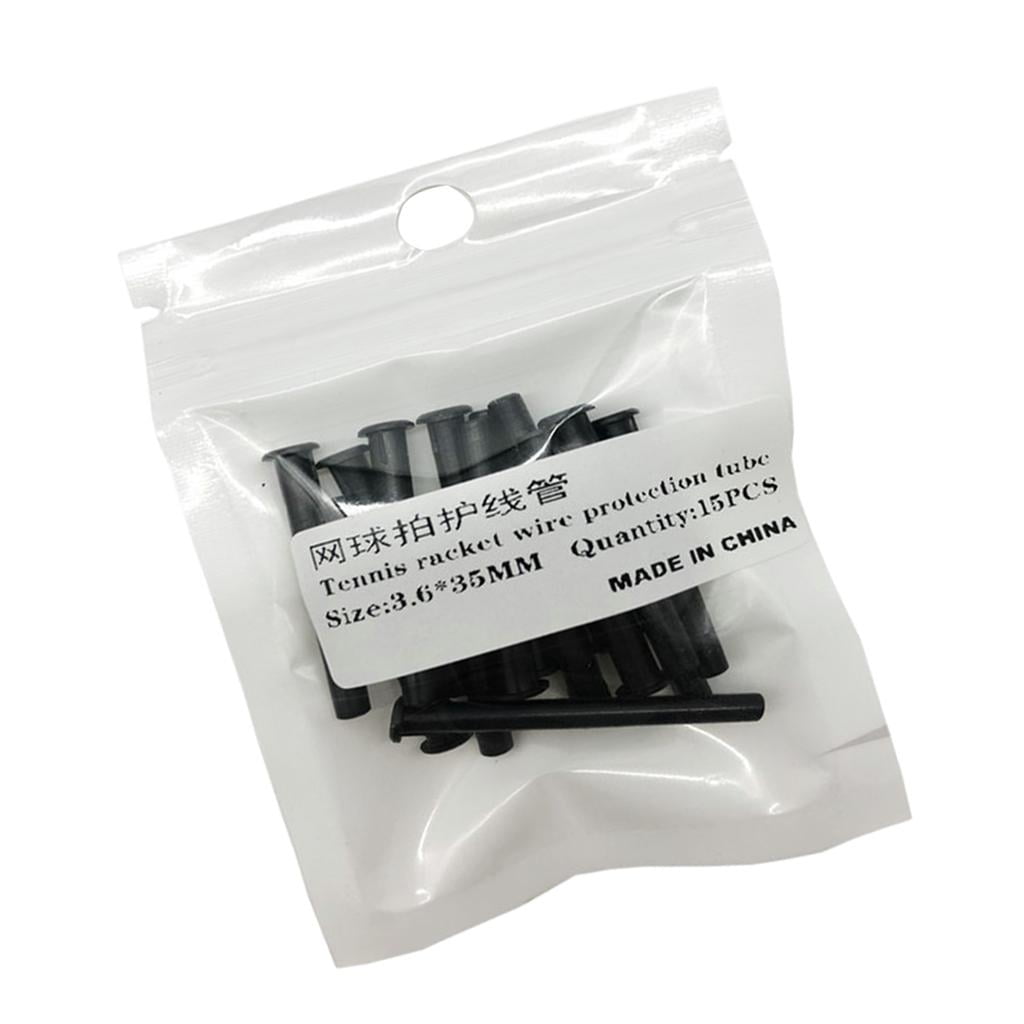 Axioma 3x Pack of 15 Tennis Rackets Racket Racket Share Strings Accessories Replacement String Protective Tubes