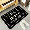Entrance Door Carpet, Funny Sayings Understated Decorative Door Carpet