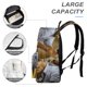 thumbnail image 4 of El Hombre de Familia-theme Backpack, Campus style schoolbag Bookbag with Adjustable Shoulder Straps And Large Zip Compartment, Unisex Travel Bags.42x30x15cm, 4 of 6