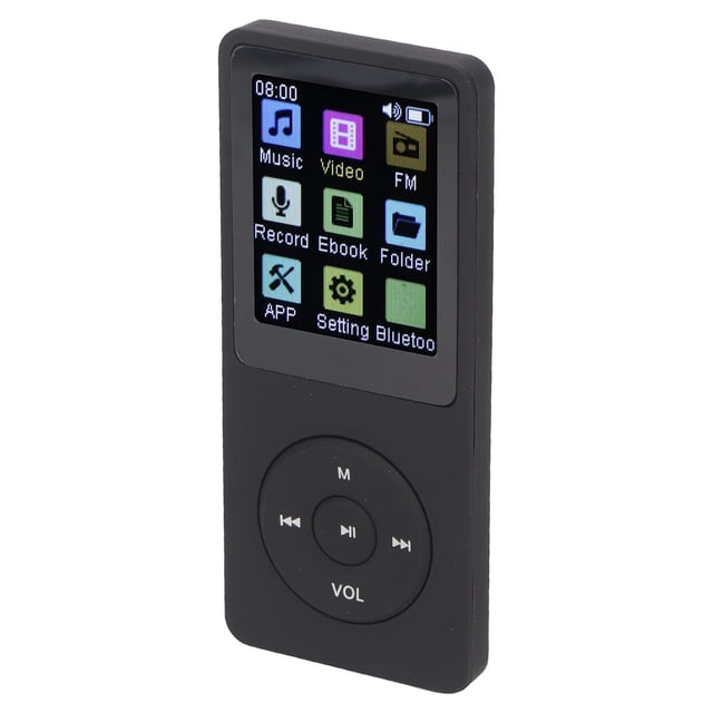 Acogedor reproductor MP3 Bluetooth 5.0 HiFi con altavoz de 64 GB